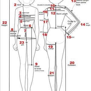 Poshmark measurements